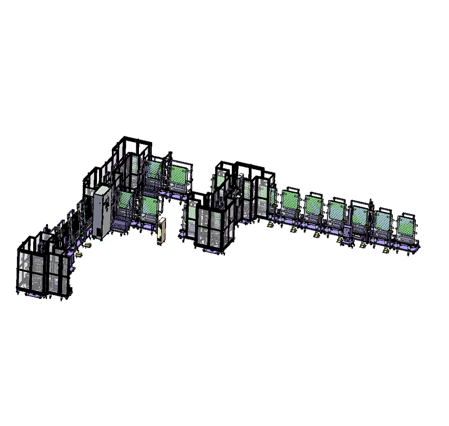 热交输送流水线