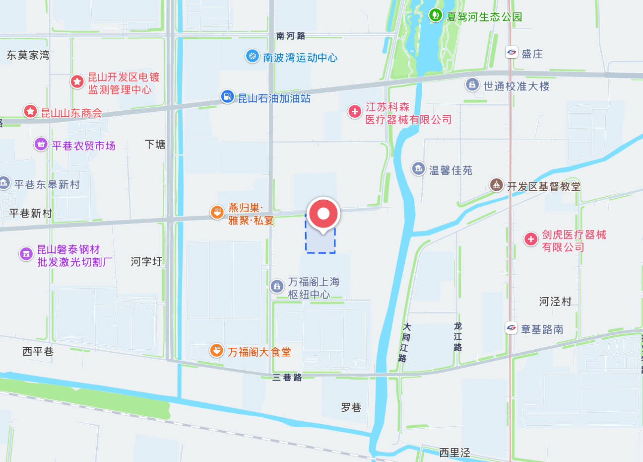 中国总部服务坐标